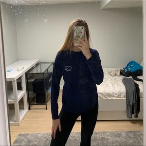 Navy Ivory Ella Long Sleeve